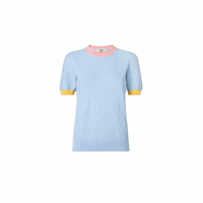 FENDI JUMPER LIGHT BLUE FZXF25AW4SF1W0K